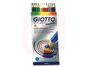 Lápis de Cor Aquarelável Still 12 Cores - Giotto