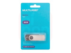 Pendrive 8GB - Multilaser