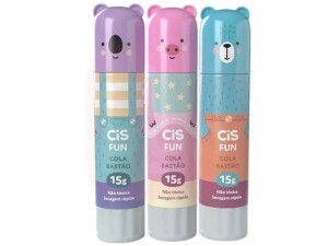 Cola Bastão Escolar Fun Cis 15g