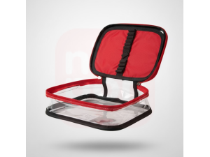 Estojo Box Super Clean 24Lápis Vermelho - Snaker