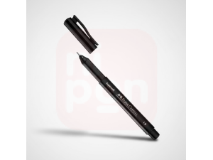 Caneta Supersoft 1.0 Preta - Faber-Castell